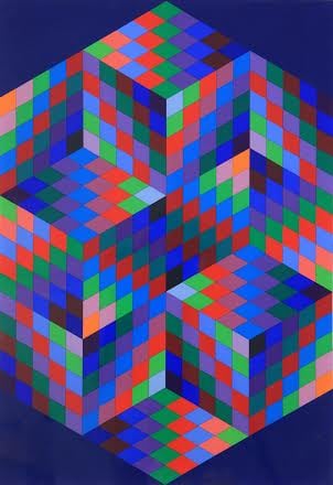 Lucio Fontana / Victor Vasarely